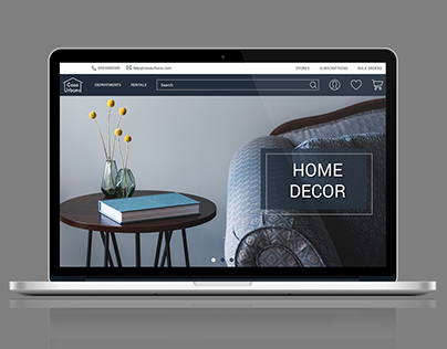 Magento 2.0 Furniture e-Store Homepage Concept