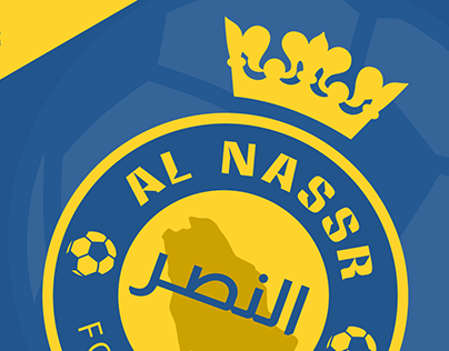 Redesign AL NASSR logo اعادة تصميم شعار فريق النصر