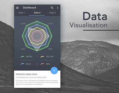 Statistics Data Chart - Android app