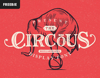 Free Download: The Circus Display Font