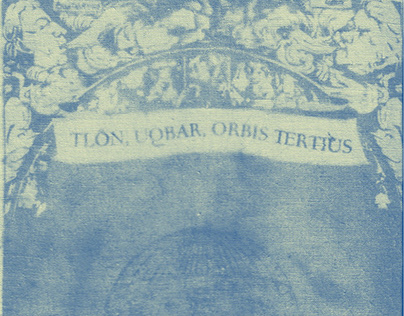 Cyanotype Book: Tlön, Uqbar, Orbis Tertius