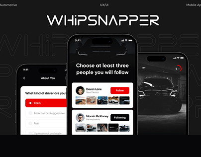 Whip Snapper - Automotive Mobile App