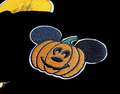 Disney Halloween Iron On Patches