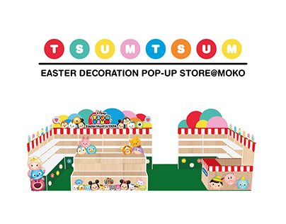TSUMTSUM Easter Pop-up Store@MOKO YATA
