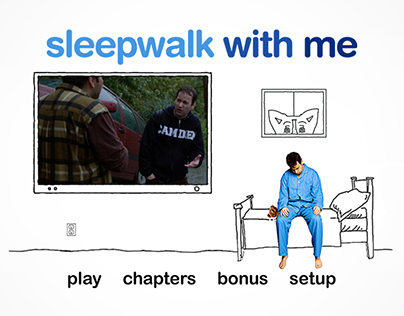 Sleepwalk with Me DVD Menus