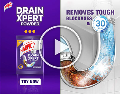 Drain Cleaner Motion Graphics Explainer Video