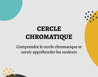 Cercle chromatique - Création de contenus