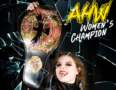 AHW Womens Champ Promo Poster
