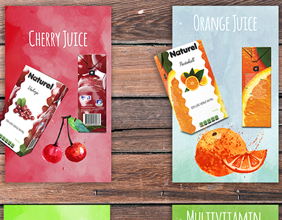Fruit Juice - Branding & Package Design