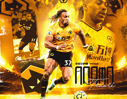 Adama Traoré - Poster Esportivo