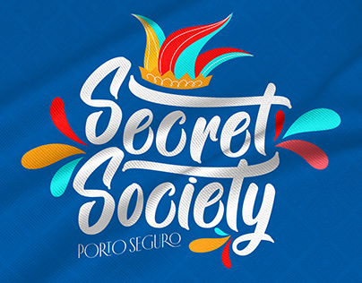 Logo para bloco de carnaval - Secret Society