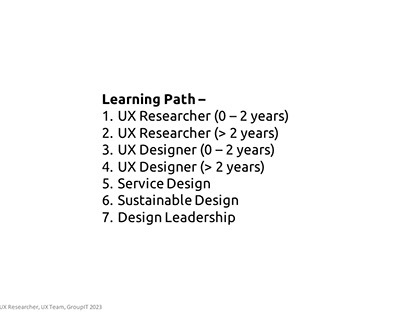 UX Learning Path