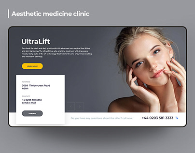 Website for Aesthetic Medicine Clinic