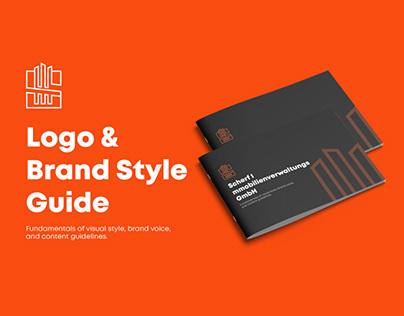 Logo and Brand style Guide with stationery design