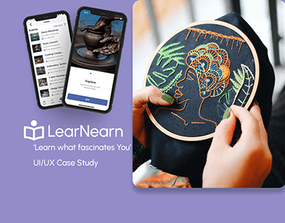 UI/UX Case Study- LearNearn App