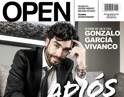 Gonzalo García Vivanco. OPEN cover March 2018