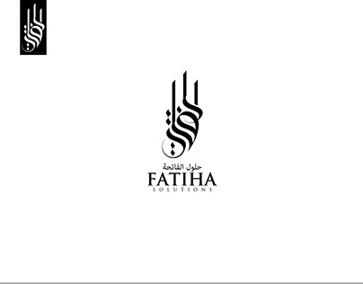 Arabic Logo for(fatihasolutions.com)