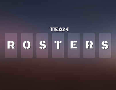 Team Rosters