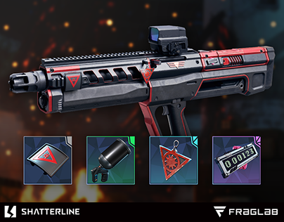 Shatterline: Weapon customization icons