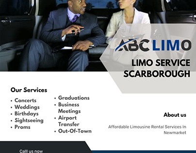 Limo Service Scarborough