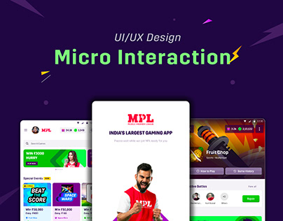 Microinteractions (MPL Pro App)