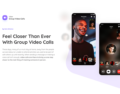 video calls feature uiux-design