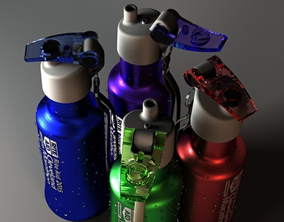 Anodized Water Bottles - Marathon