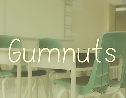 Gumnuts | A humanist Sans-serif typeface | 2682QCA