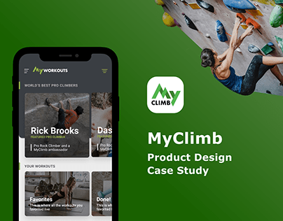 MyClimb Mobile App • Product Design Case Study