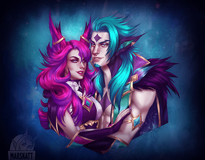 Star Guardian Rakan and Xayah