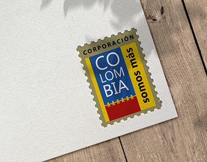 Logo e identidad Corporación Colombia somos más