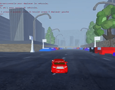 Car Game OpenGL C++ using Quaternion