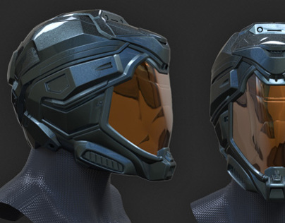 Halo-style helmet (Nov 2012)