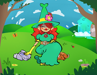 Springtime Witch