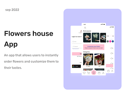 Flowers house App