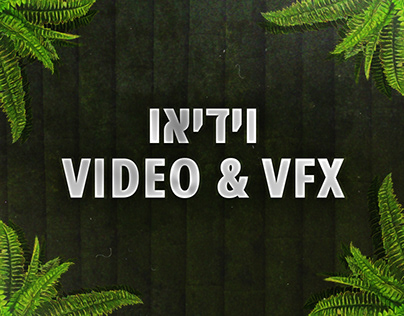 Video & VFX | עריכת וידאו