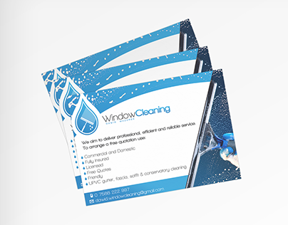 Window Cleaner leaflet