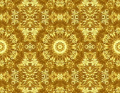 Kaleidoscopic pattern collouring
