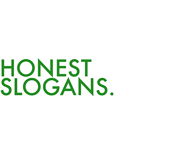 Honest slogans