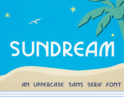 Sundream: Miami Inspired Font