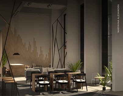Дизайн-проект кафе «‎G1»