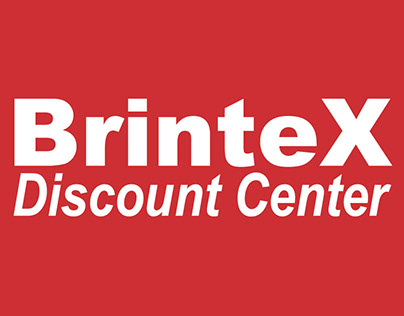 BRINTEX Discount Center Logo Design