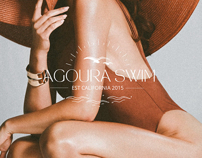 Agoura Swim branding