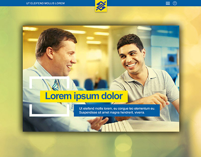 Visual ID for teaser - Banco do Brasil