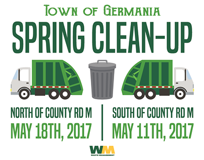 Spring Clean-Up Informational Posters and Cards