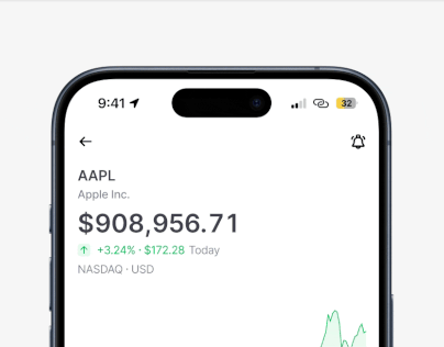 Stock Investment Mobile UI
