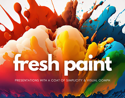 Fresh Paint Presentation Template