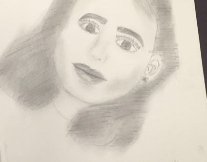 Drawing of my face