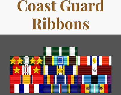 Coast Guard Ribbons | Military Thin Ribbons