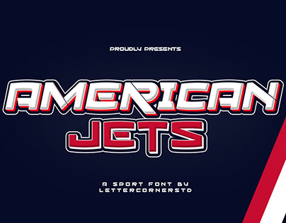 American Jets | Sport Font